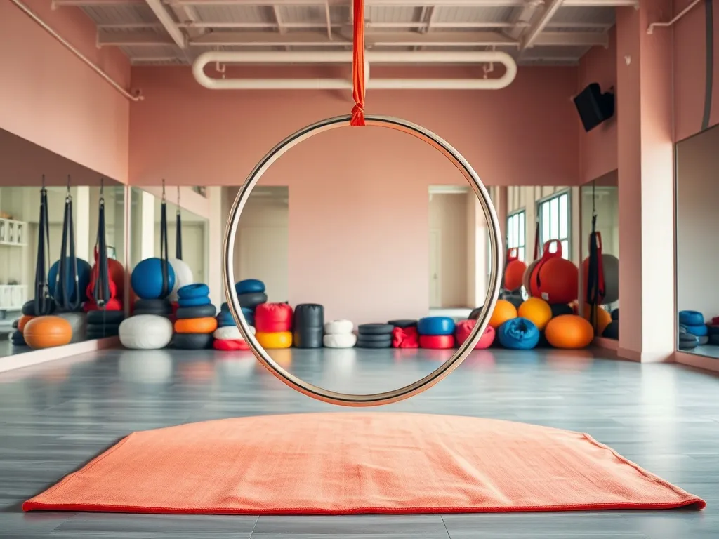 Bezpieczeństwo ćwiczeń na kole aerial – sprzęt, maty i asekuracja krok po kroku